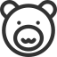 external bear-animals-dreamstale-lineal-dreamstale icon