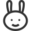 external bunny-animals-dreamstale-lineal-dreamstale icon