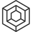 external hexagon-geometry-dreamstale-lineal-dreamstale icon