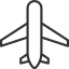 external plane-transport-dreamstale-lineal-dreamstale icon