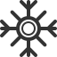 external snowflake-christmas-dreamstale-lineal-dreamstale icon