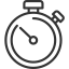 external stopwatch-fitness-dreamstale-lineal-dreamstale icon