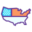 external america-fourth-of-july-dual-tone-amoghdesign-7 icon
