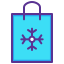 external bag-christmas-dual-tone-amoghdesign icon
