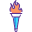 external flame-olympic-games-dual-tone-amoghdesign icon