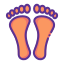 external footprint-diwali-dual-tone-amoghdesign icon
