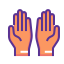 external hands-ramadan-dual-tone-amoghdesign icon