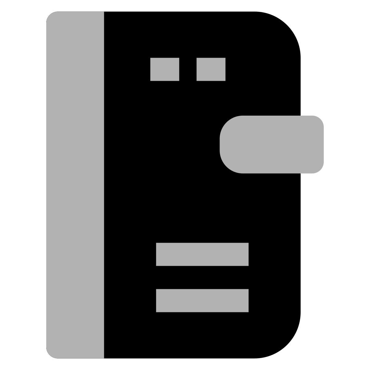 agenda book icon