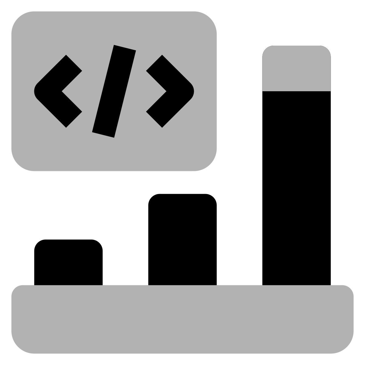 bar chart icon