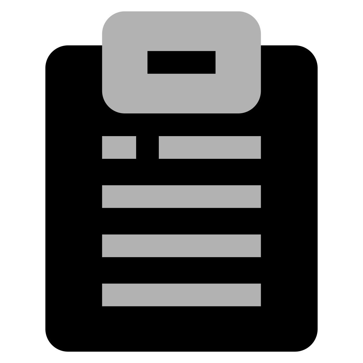 clipboard icon