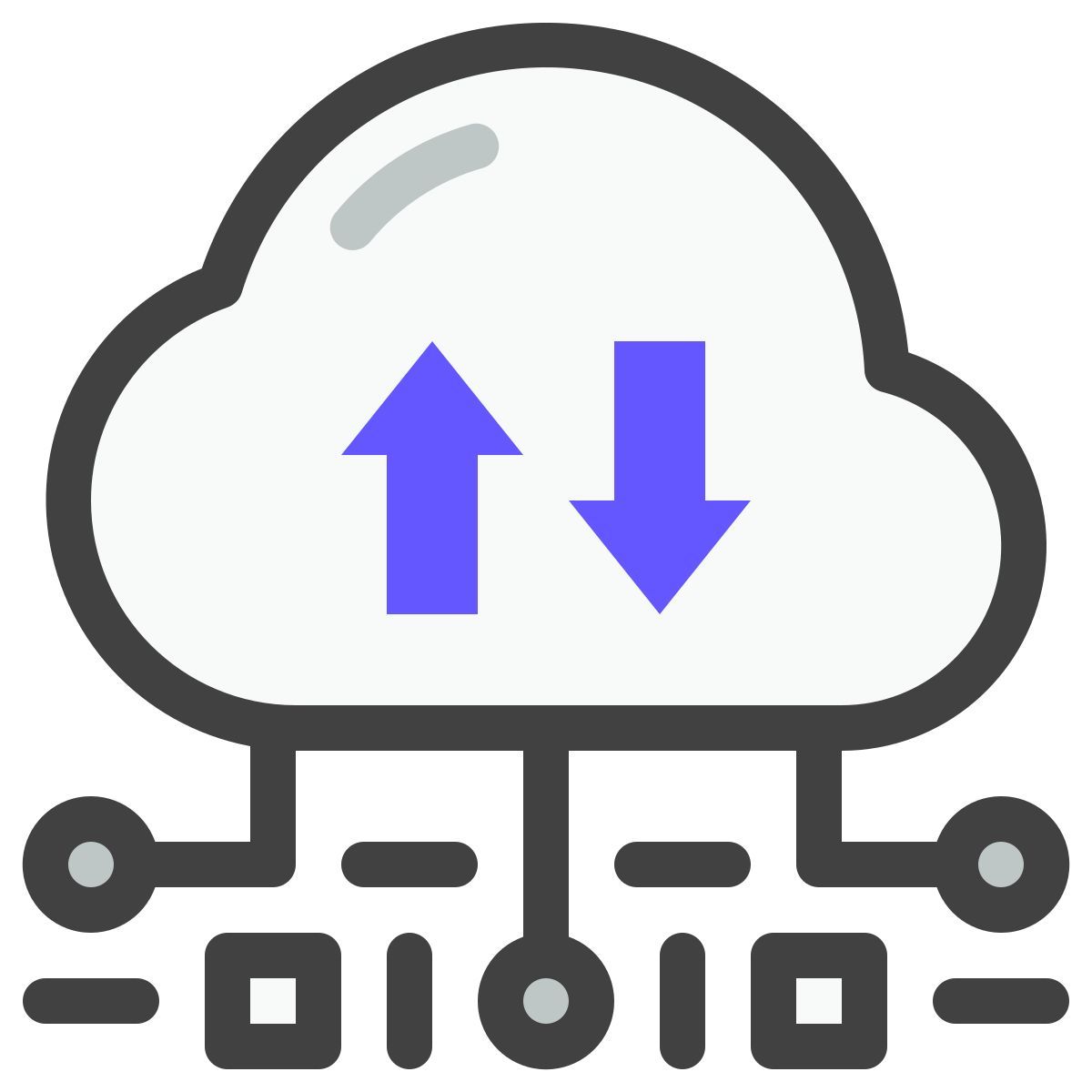 data cloud icon