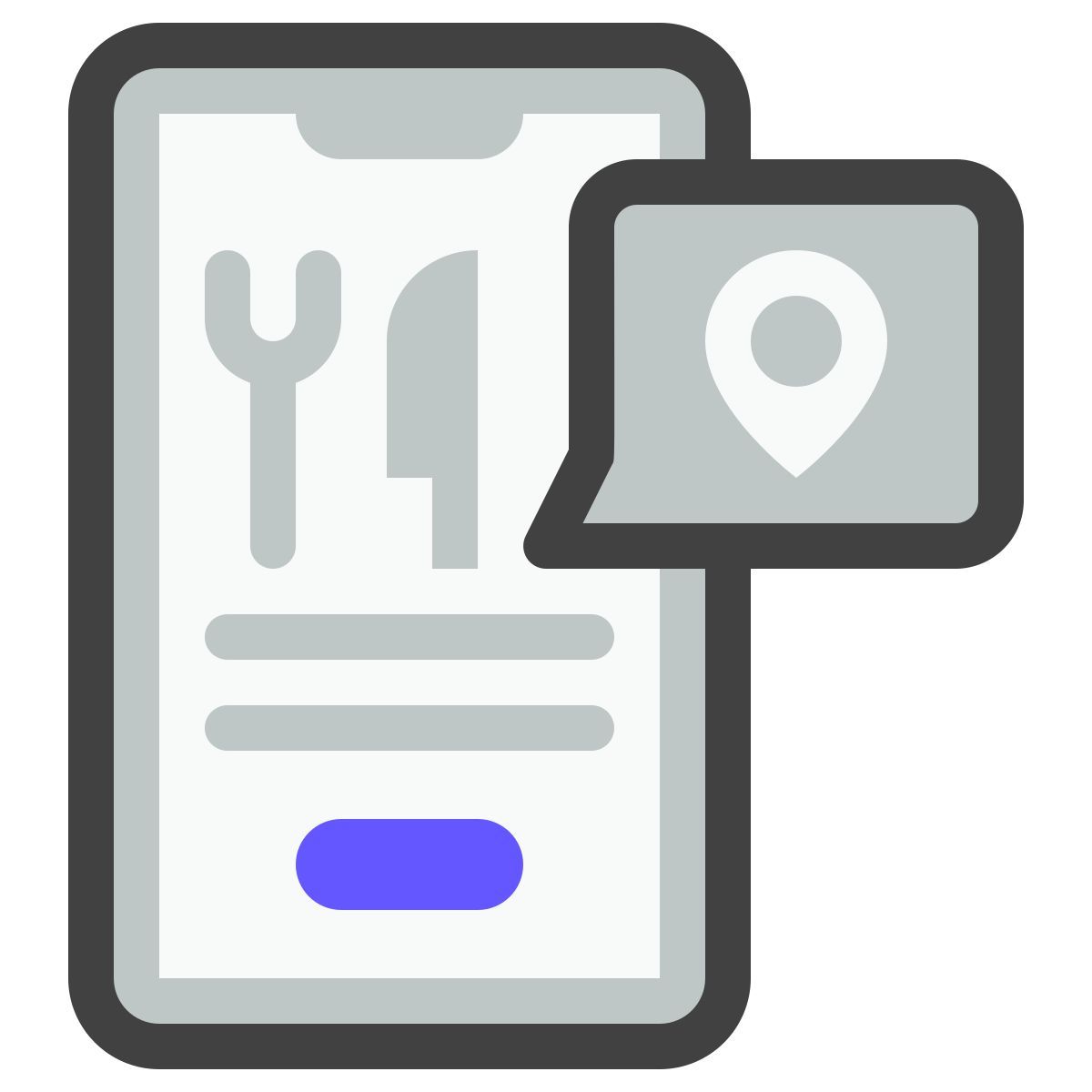 food delivery app icon