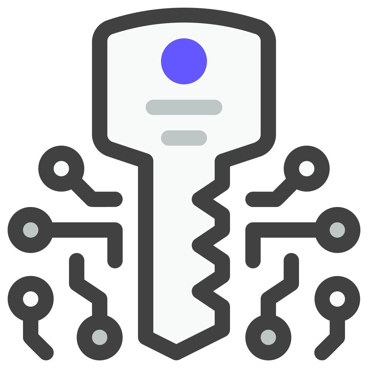 key digital icon
