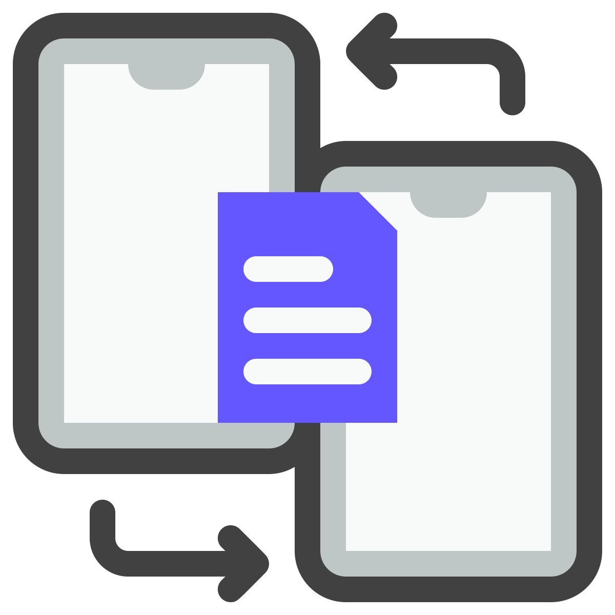 transfer file icon