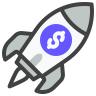 external Rocket-crowdfunding-dygo-kerismaker icon