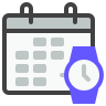 external Schedule-start-up-dygo-kerismaker icon