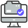external Verified-Folder-networking-dygo-kerismaker icon