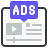 external Video-Ads-advertising-dygo-kerismaker icon