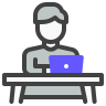 external Work-work-from-home-dygo-kerismaker icon