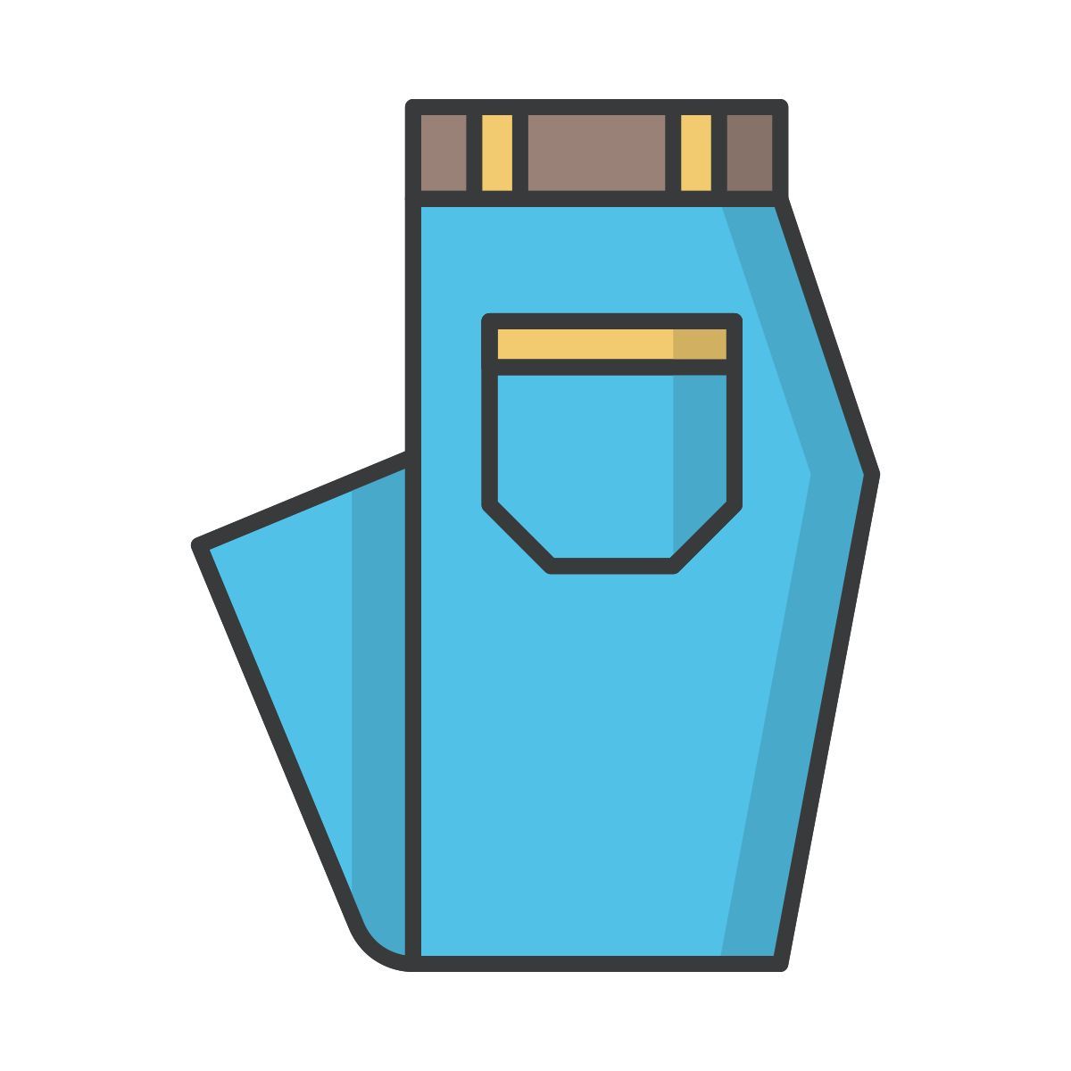 blue jeans icon
