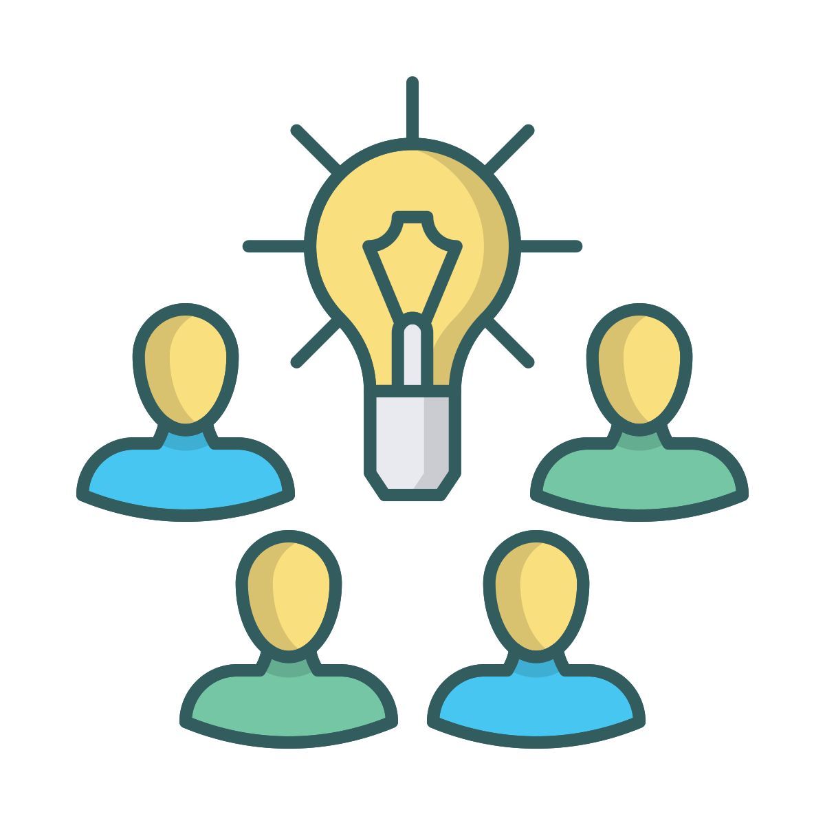 Brainstorming icon