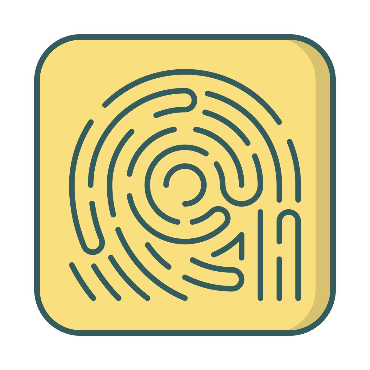 fingerprint icon