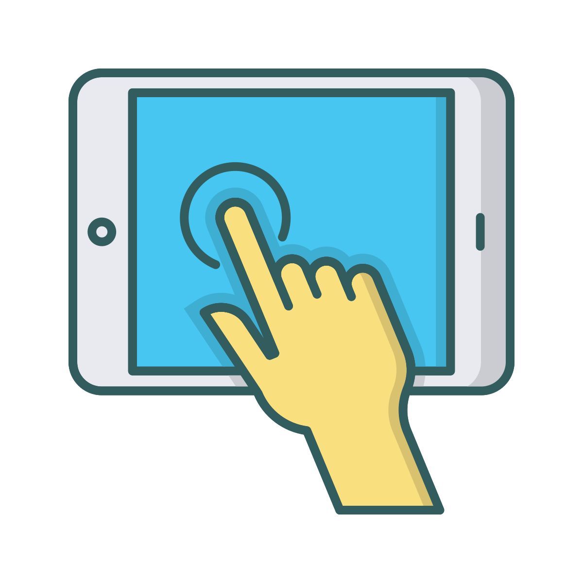 touch screen icon