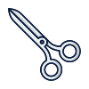 external Scissors-home-edtim-lineal-color-edtim icon