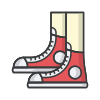 external Sneakers-clothes-and-shoes-edtim-lineal-color-edtim icon