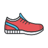 external Sneakers_02-clothes-and-shoes-edtim-lineal-color-edtim icon