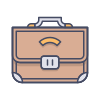 external Suitcase-business-edtim-lineal-color-edtim icon