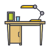 external Table-furniture-edtim-lineal-color-edtim-3 icon