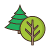 external Trees-nature-and-outdoors-edtim-lineal-color-edtim-3 icon