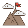 external mountains-nature-and-outdoors-edtim-lineal-color-edtim icon