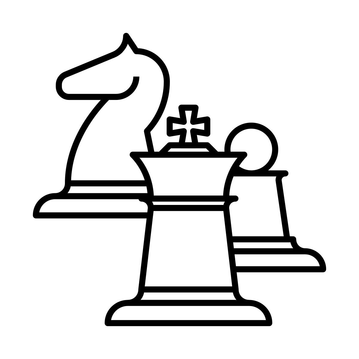 chess figures icon