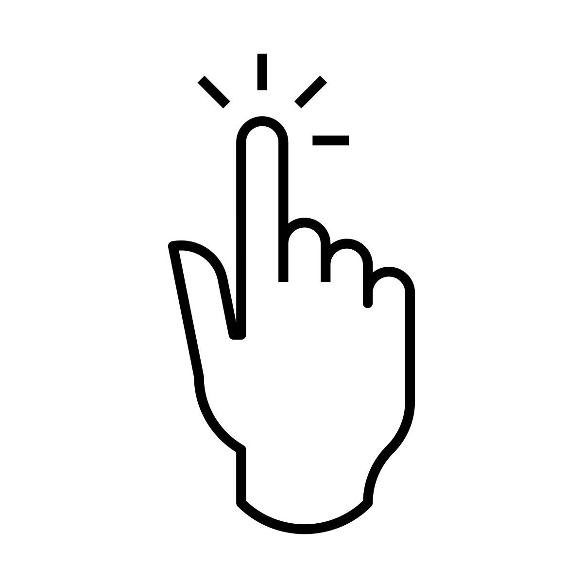 Klicken icon