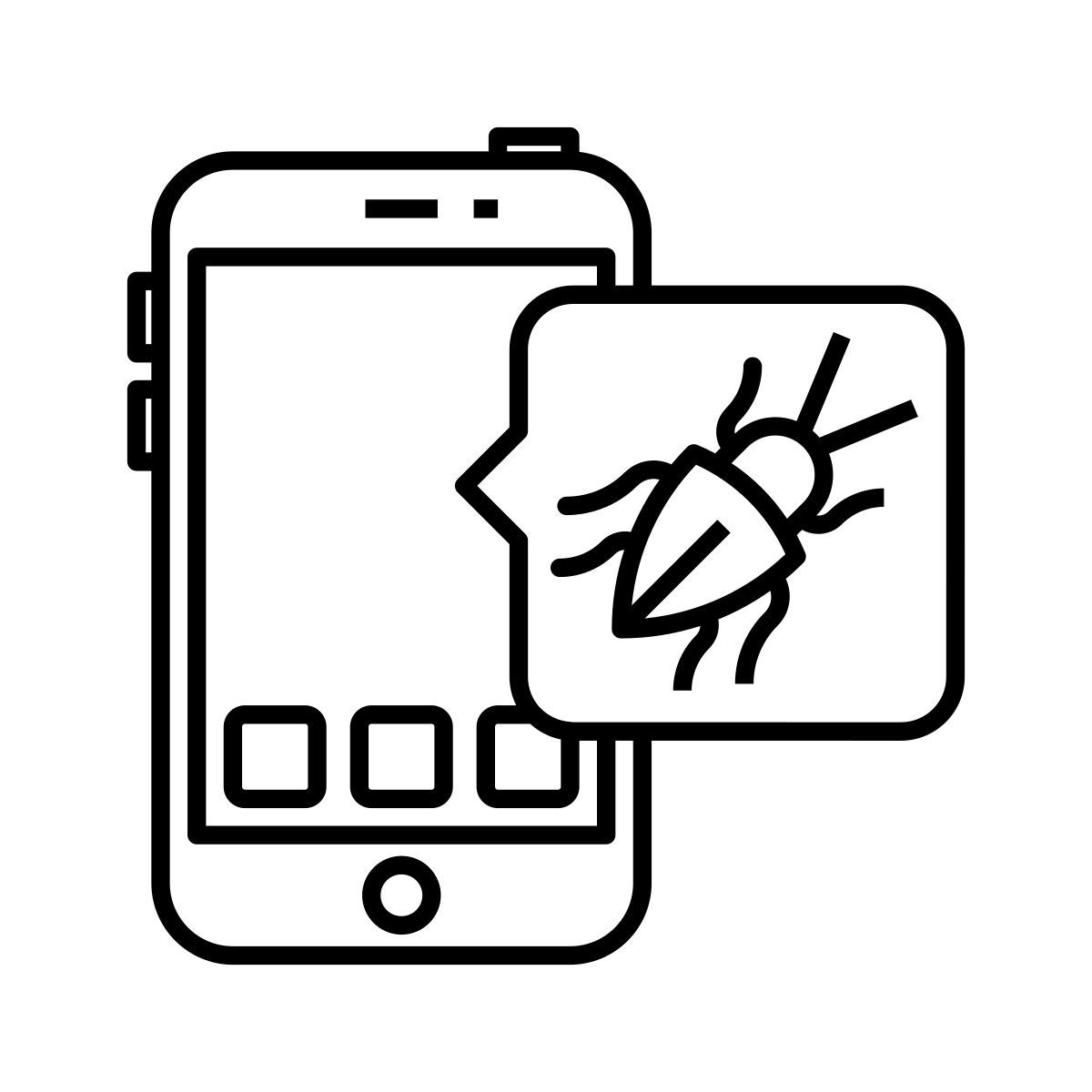 fehler suchen icon