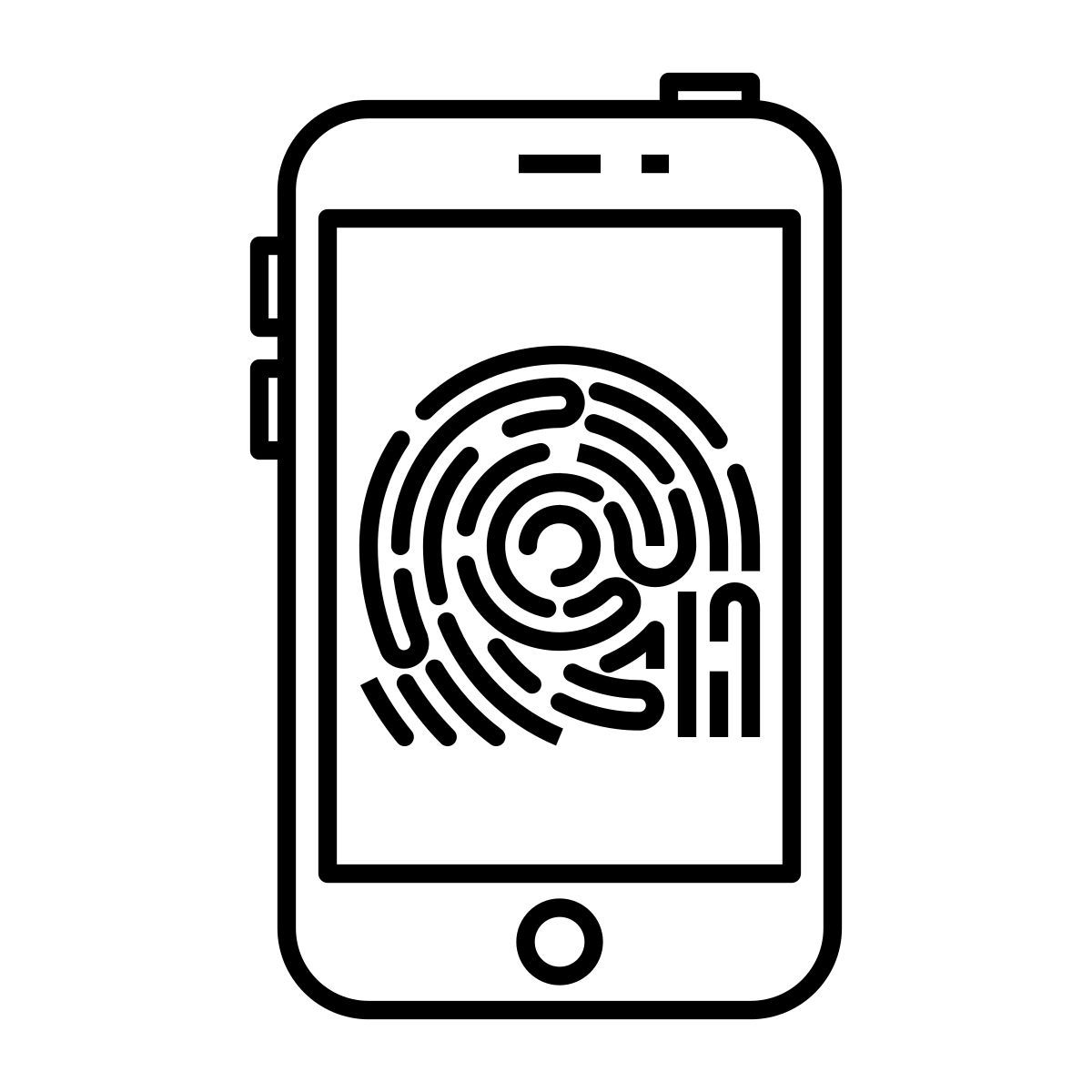 fingerprint icon