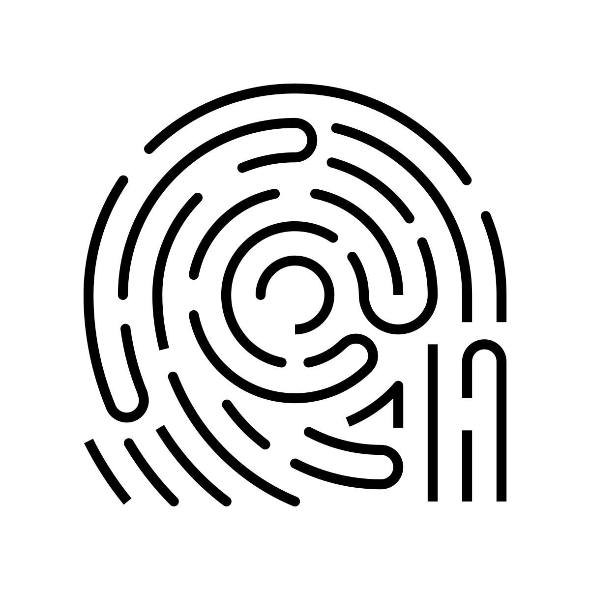 fingerprint icon