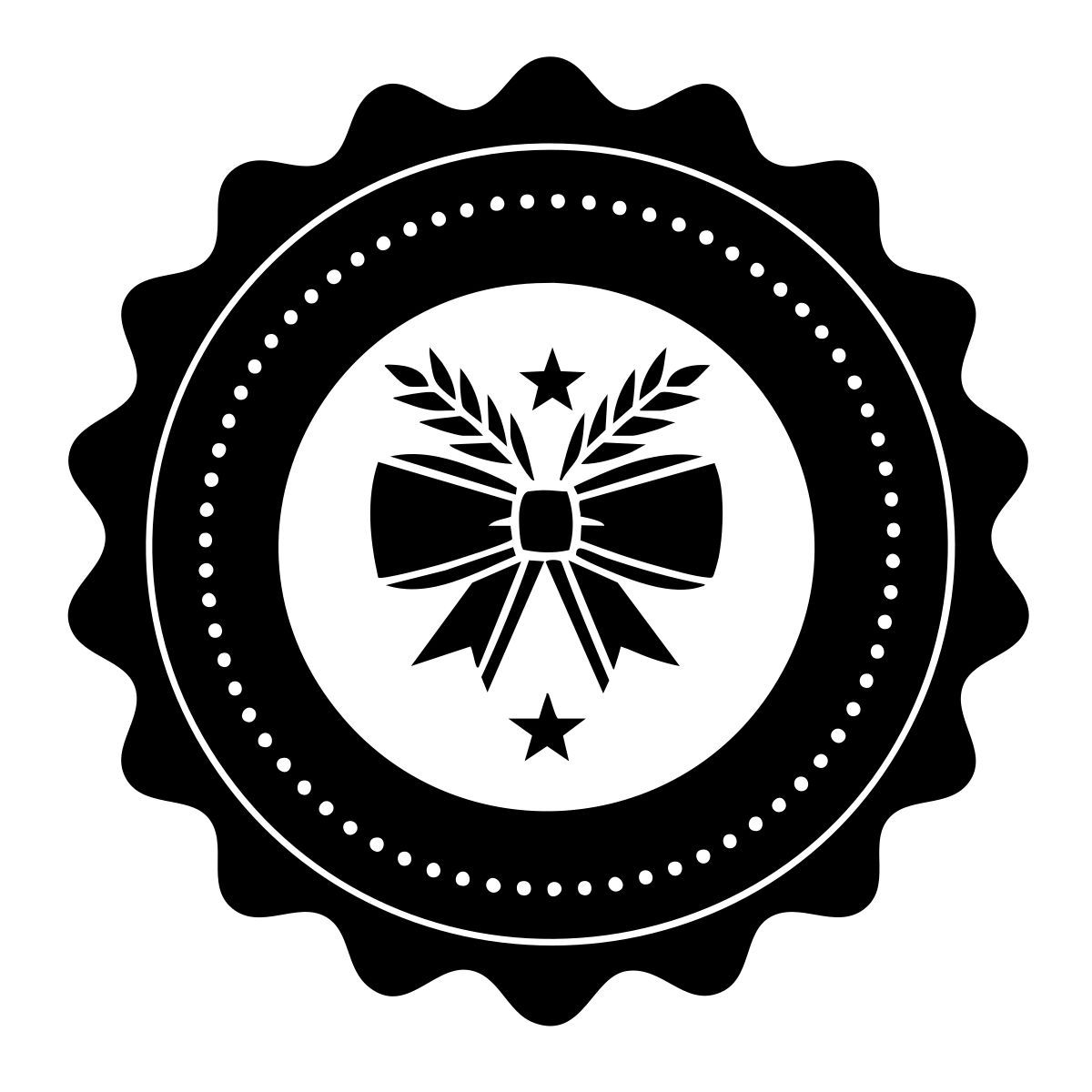 christmas stamp icon