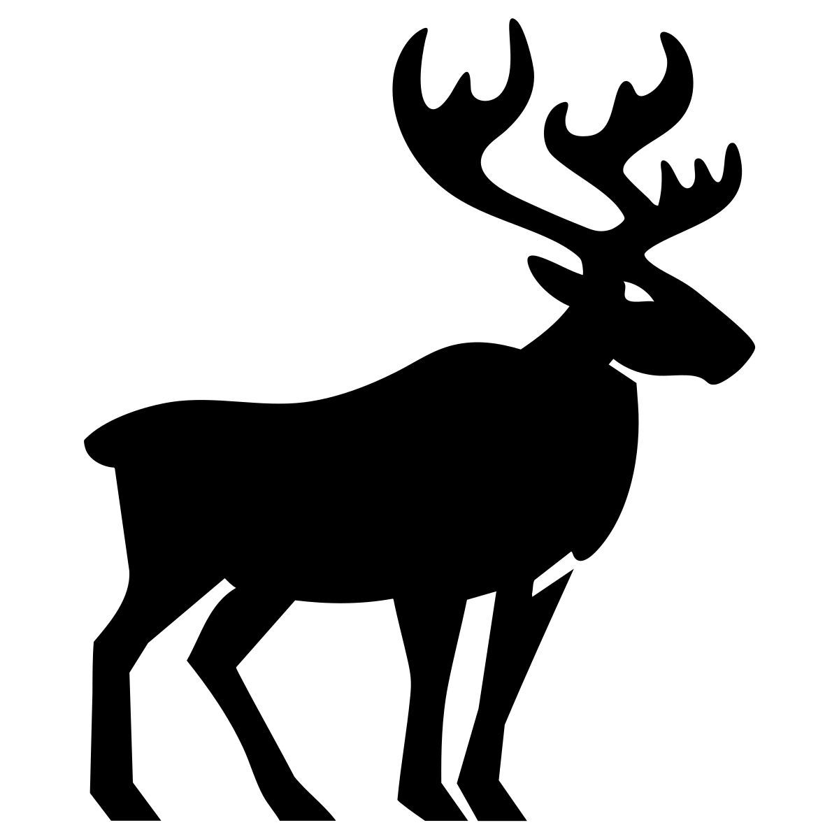 evil reindeer icon