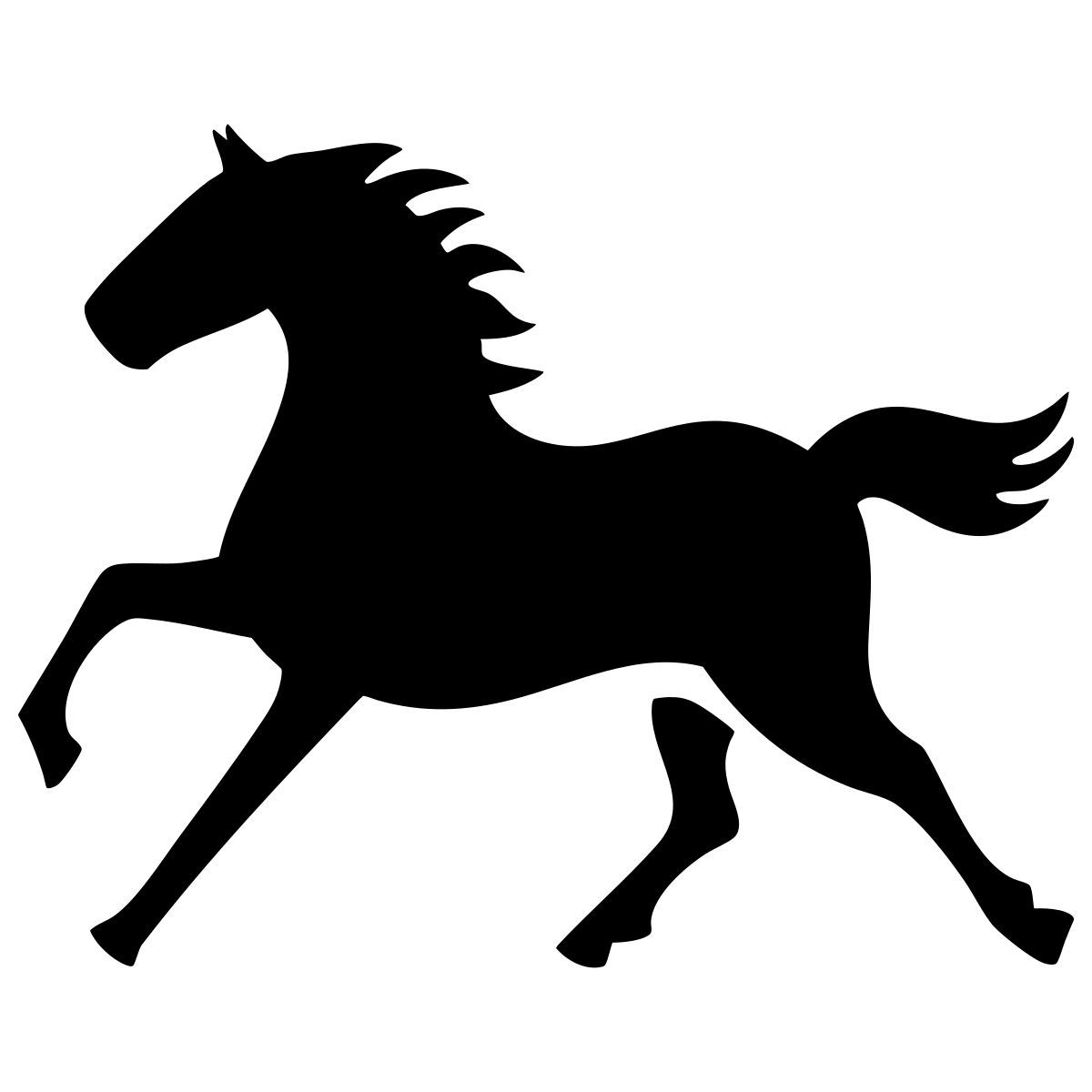 external galloping horse fire horses edtim solid edtim icon