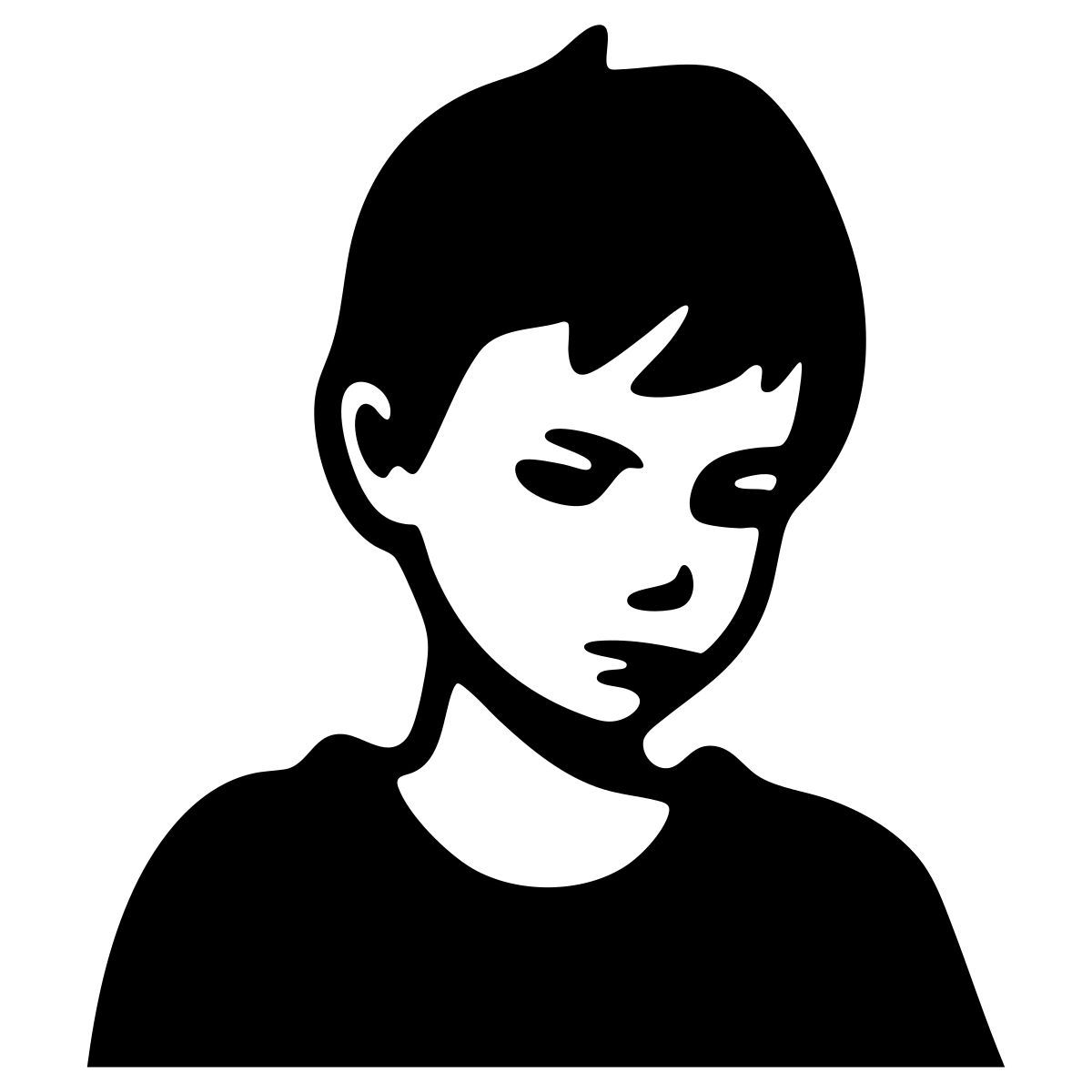 sad boy icon