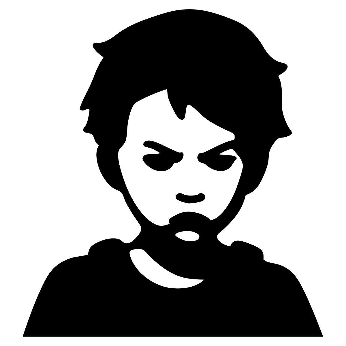 sad boy icon