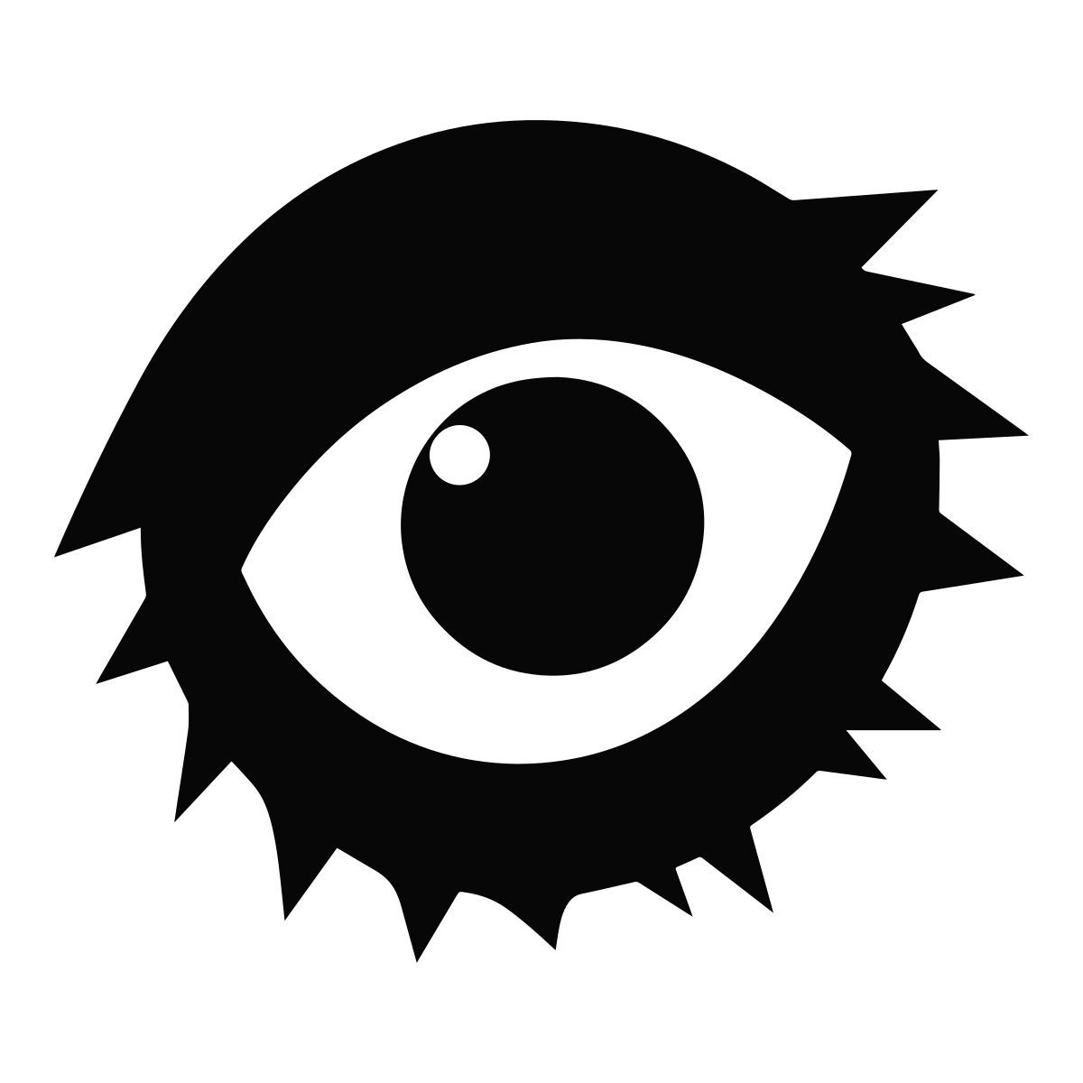 icône scary eye