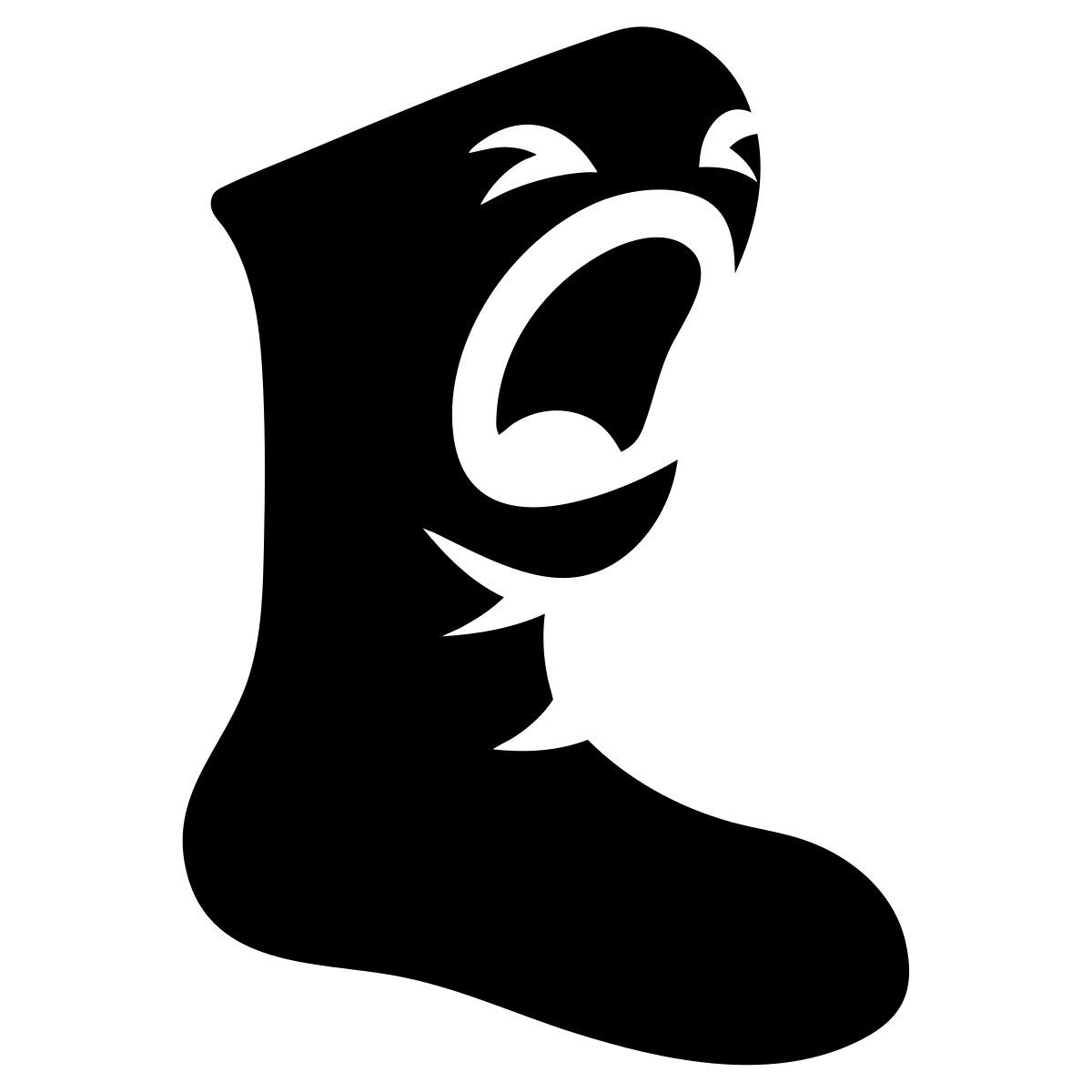 external screaming sock bad christmas edtim solid edtim icon