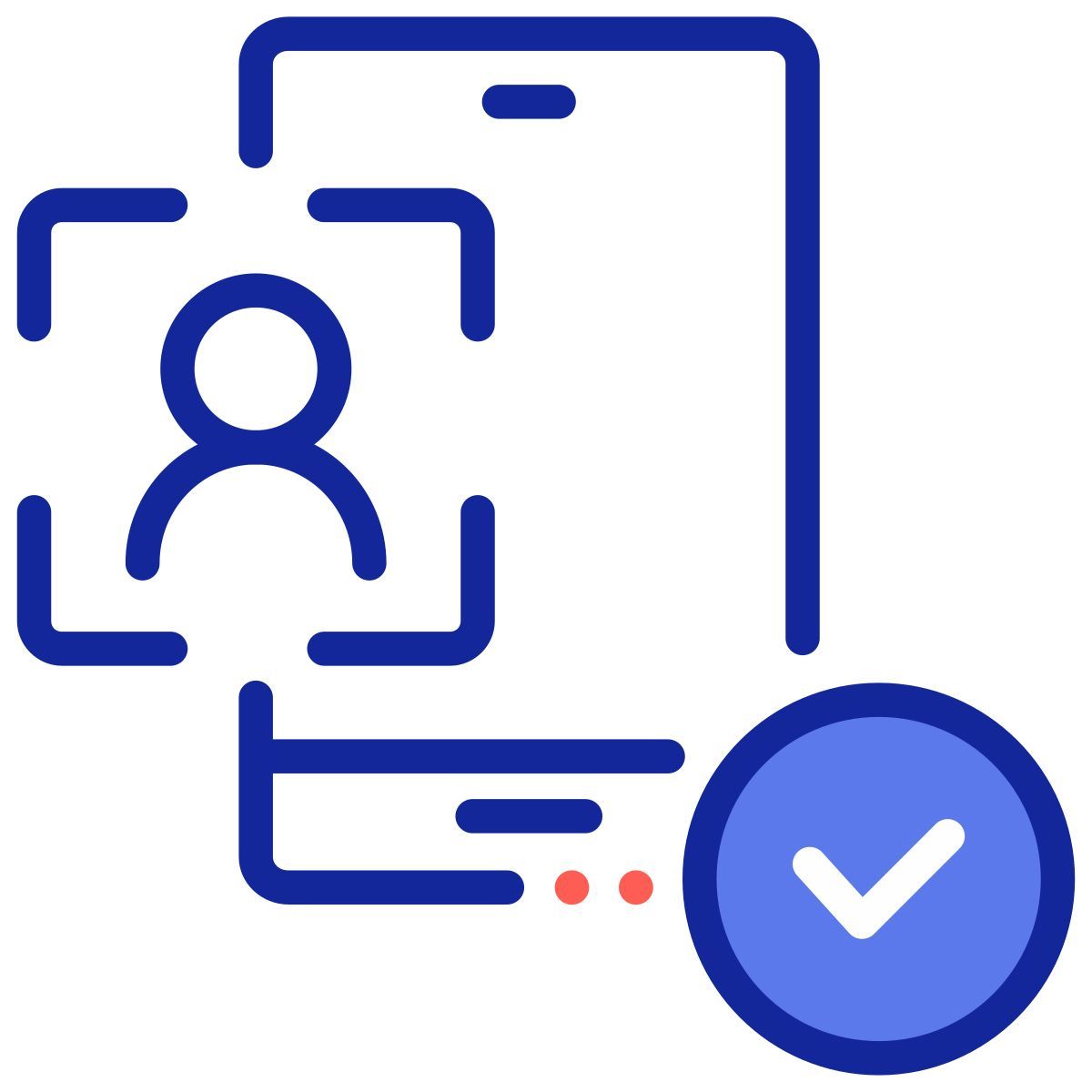 biometric payment icon