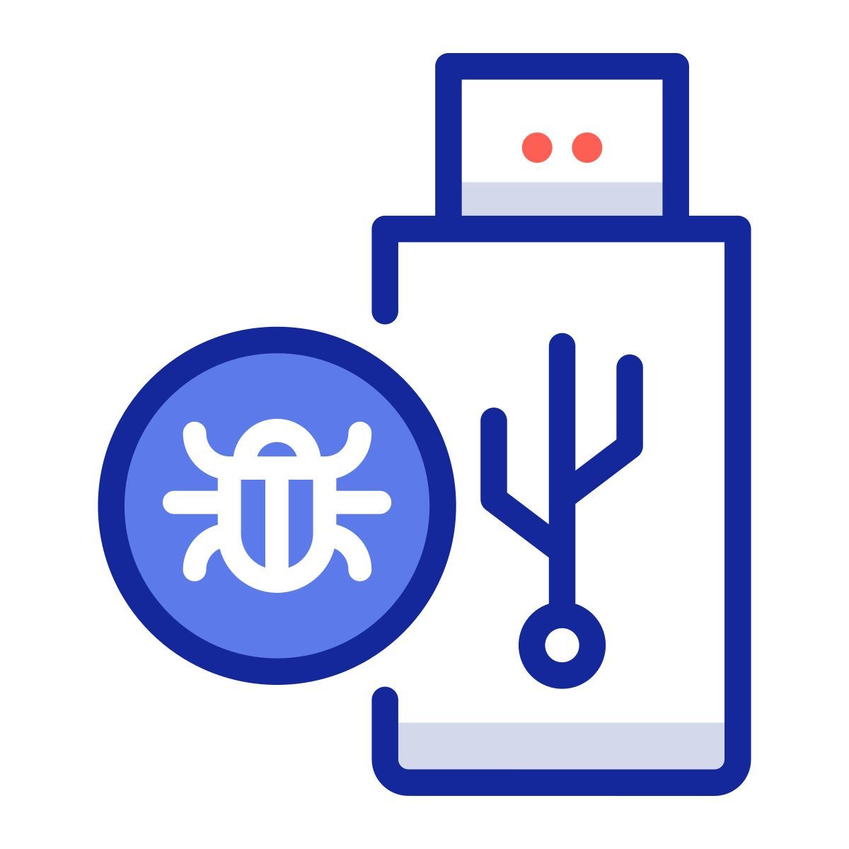 storage; pen drive; usb; bug; flash disk; virus; storage drive icon