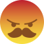 external angry-fluorescent-adolescent-emojis-because-i-love-you-royyan-wijaya-8 icon