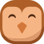 external bird-hana-emojis-owl-edition-emojis-because-i-love-you-royyan-wijaya icon